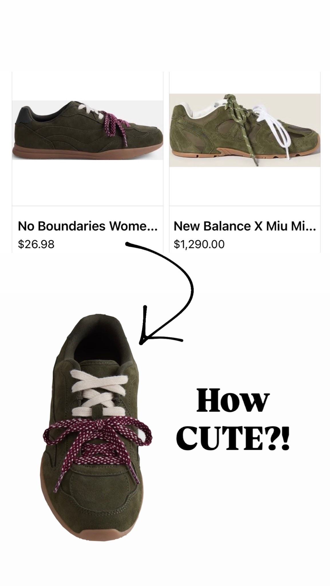 Major look for less and such a cute fall shoe option!! Other colors available and true to size

#LTKSeasonal #LTKootd #LTKActive