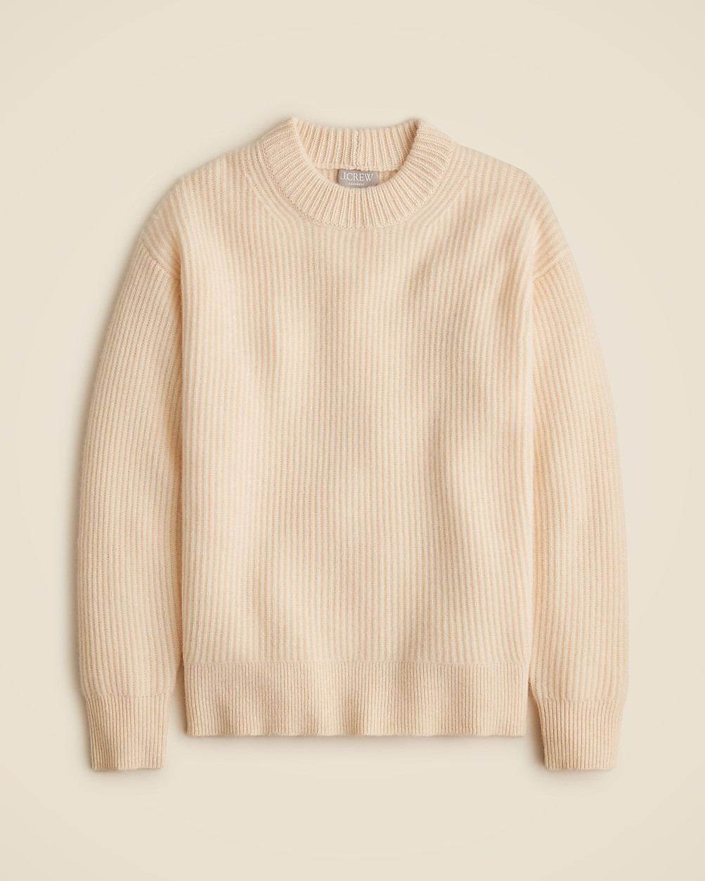 Ribbed cashmere oversized sweater | J. Crew US