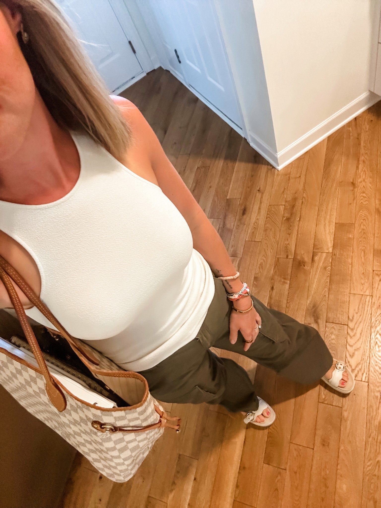 Quick shower then right out the door for a meeting! You know you have your outfit right when the girls compliment you… 

#LTKStyleTip #LTKSeasonal #LTKFindsUnder50