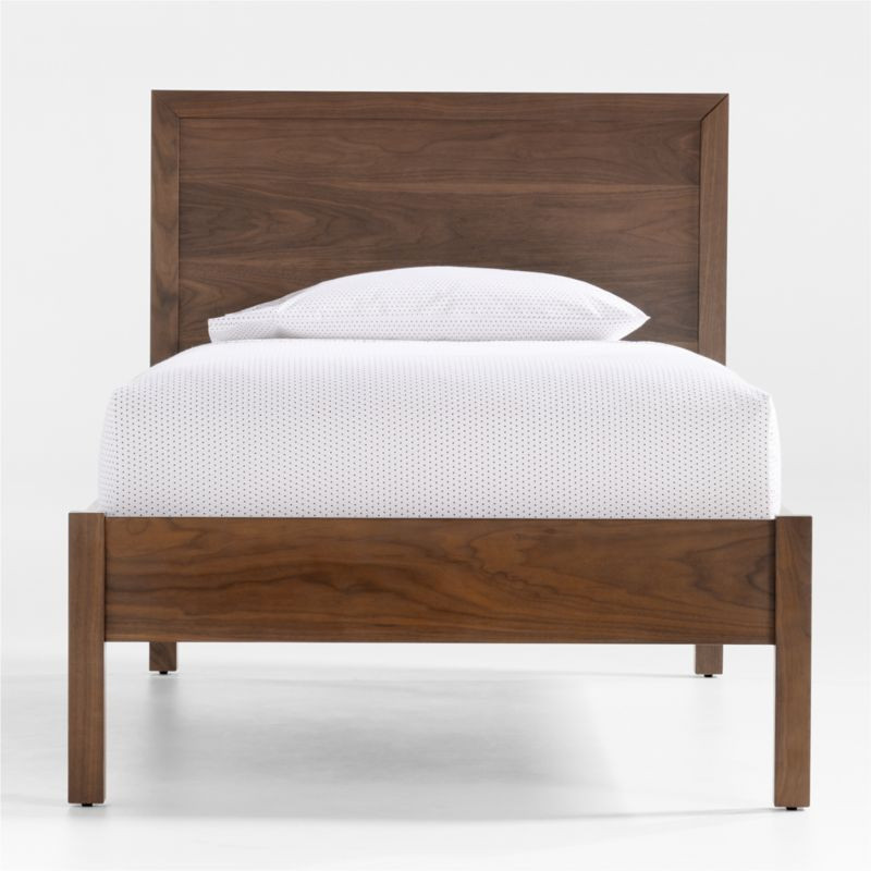 Taylor Walnut Kids Bed Frame | Crate & Kids | Crate & Barrel
