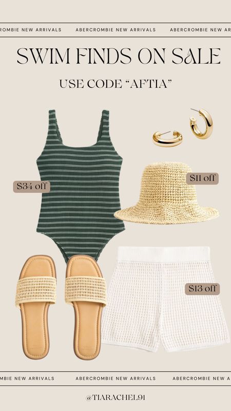 Vacation outfit on sale at Abercrombie - use code “AFTIA” 

#LTKsalealert #LTKtravel #LTKswim