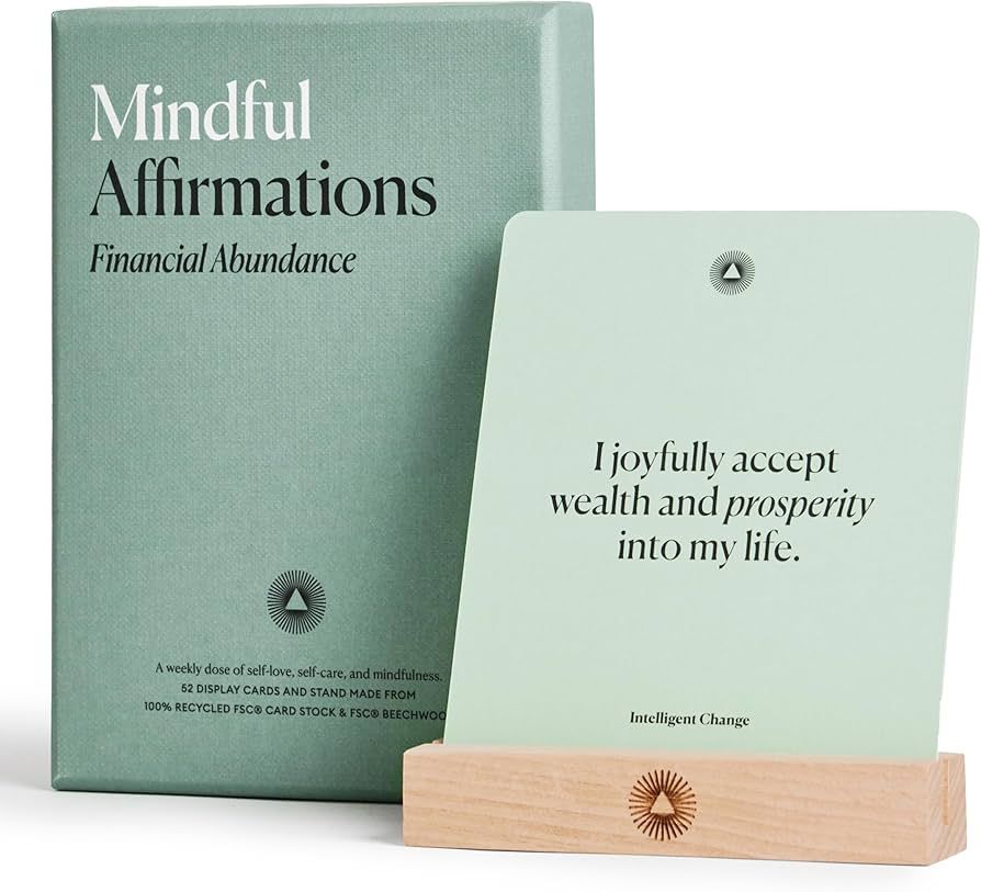 Intelligent Change Mindful Affirmation Cards for Financial Abundance, Daily Words of Inspiration,... | Amazon (US)