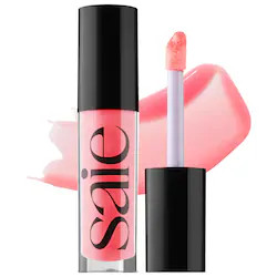 Saie Glossybounce High-Shine Hydrating Lip Gloss Oil Push 0.17 oz / 5 ml | Sephora (US)