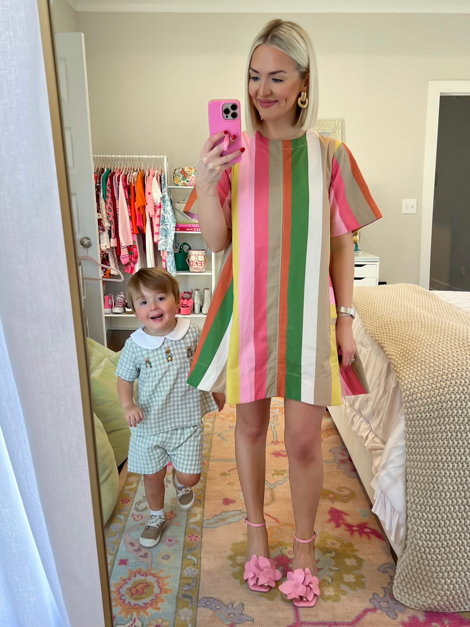 20% off / sized down to XXS 

Short sleeve crew neck swing mini dress 

#LTKStyleTip #LTKSaleAlert