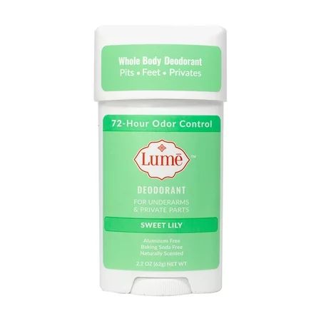Lume Deodorant - Underarms and Private Parts - Aluminum-Free, Baking Soda-Free, Hypoallergenic, and  | Walmart (US)