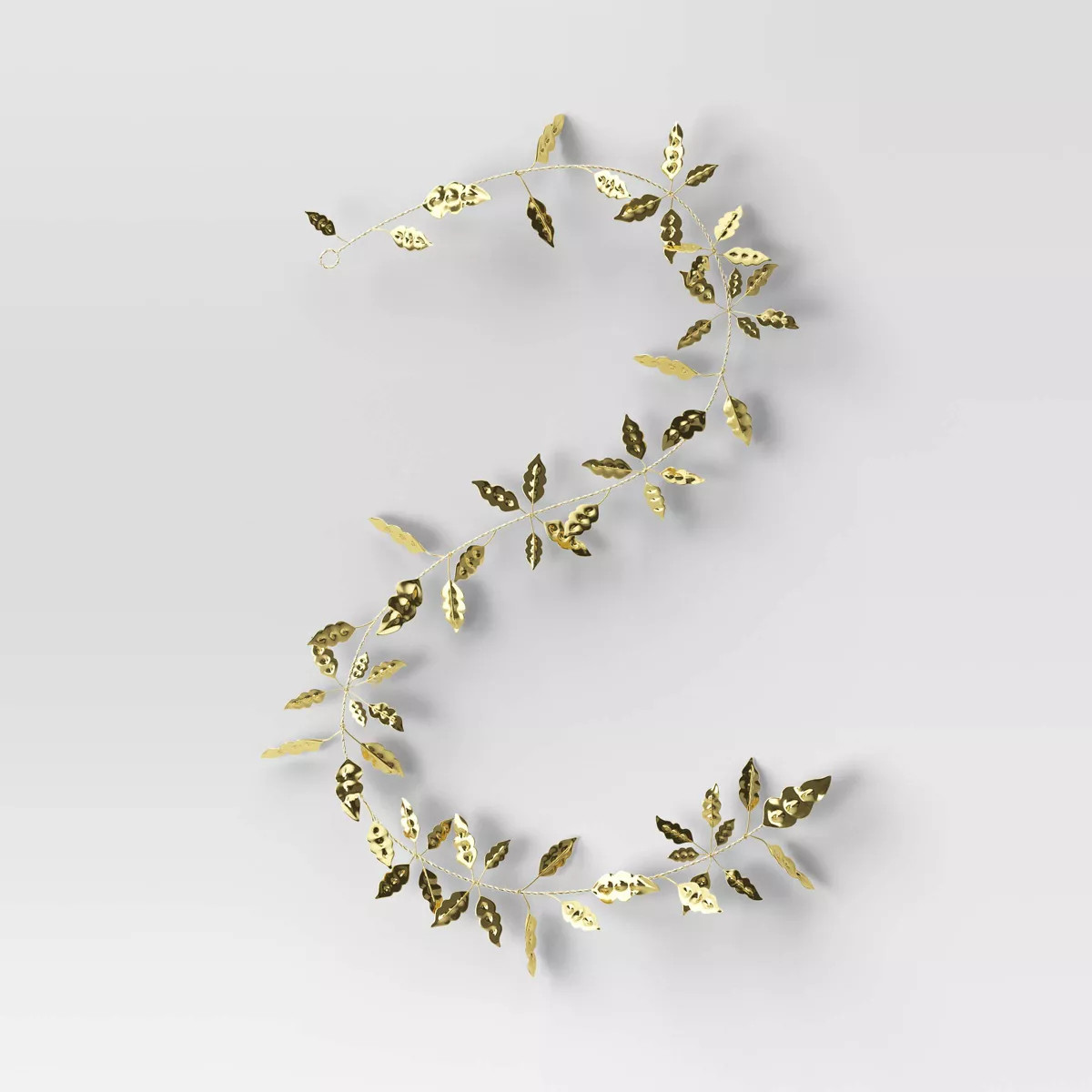 Gold Metal Botanical Garland - Threshold™ | Target