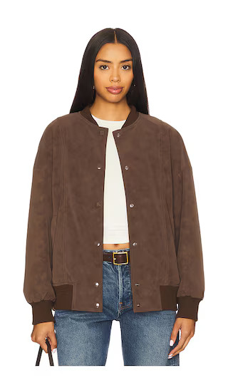 Alfie Jacket in Chocolate | Revolve Clothing (Global)