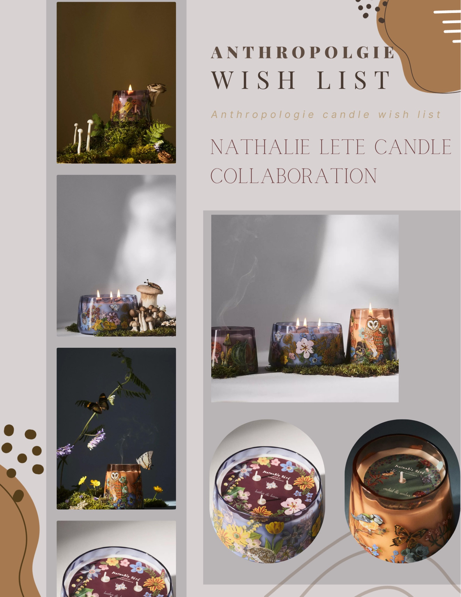 Anthropologie candle wish list! Sale Sale 

#LTKHoliday #LTKHolidaySale #LTKGiftGuide