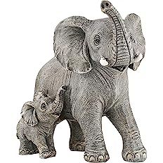 Ylncicn Elephant Statue - Elephant Decor - Mom Gifts - Elephant Gifts for Women - Home Decor Offi... | Amazon (US)