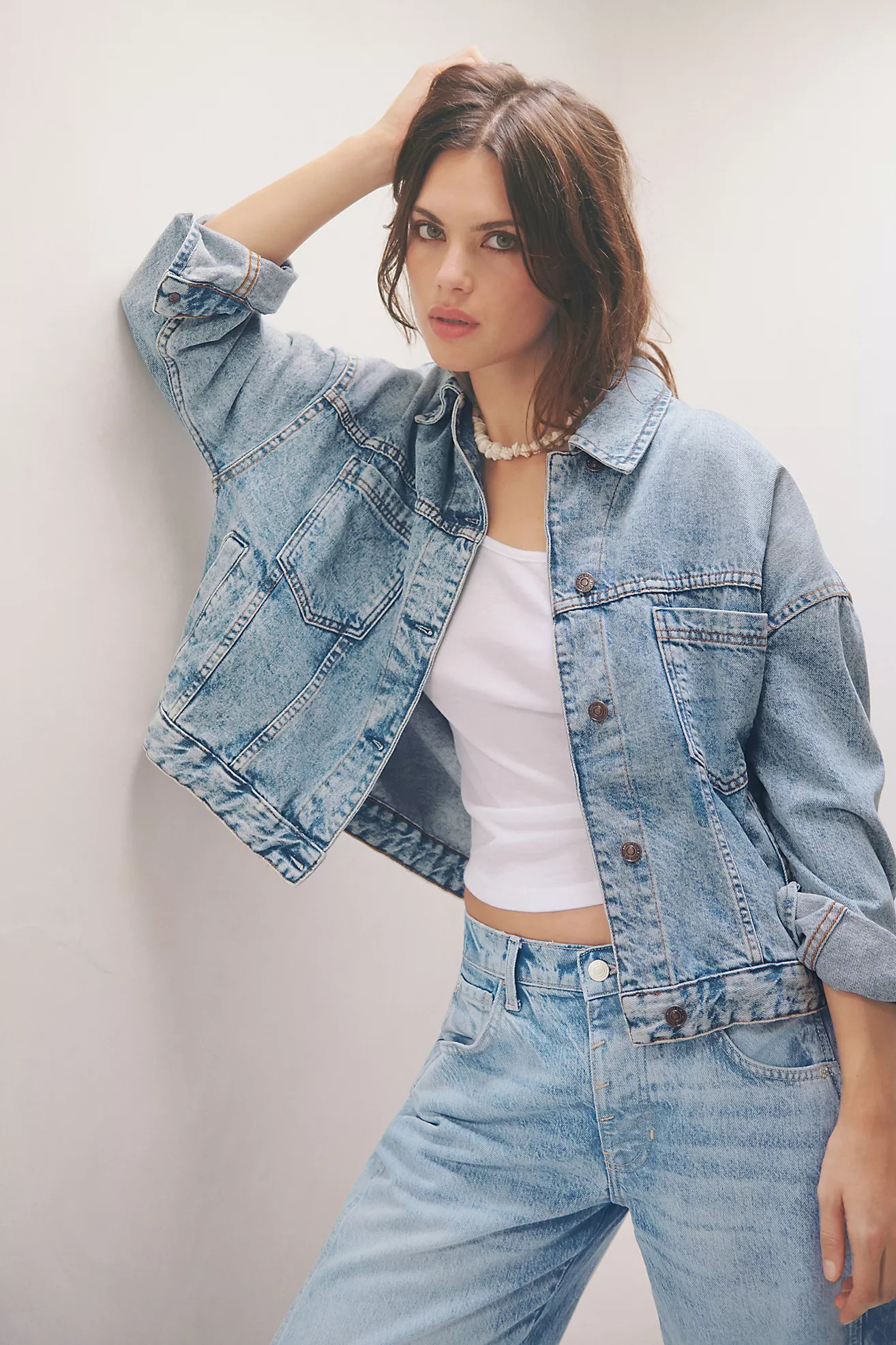 Opal Swing Denim Jacket | Free People (Global - UK&FR Excluded)