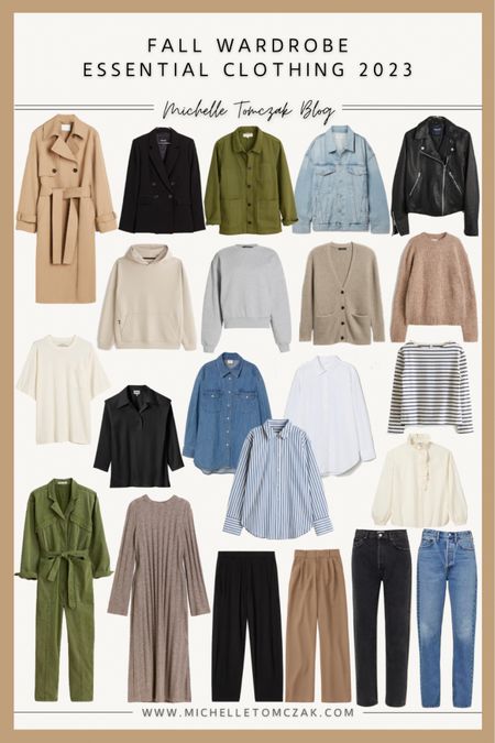 Fall Wardrobe Essential Clothing 2023. Affordable versions  

#LTKSeasonal #LTKstyletip