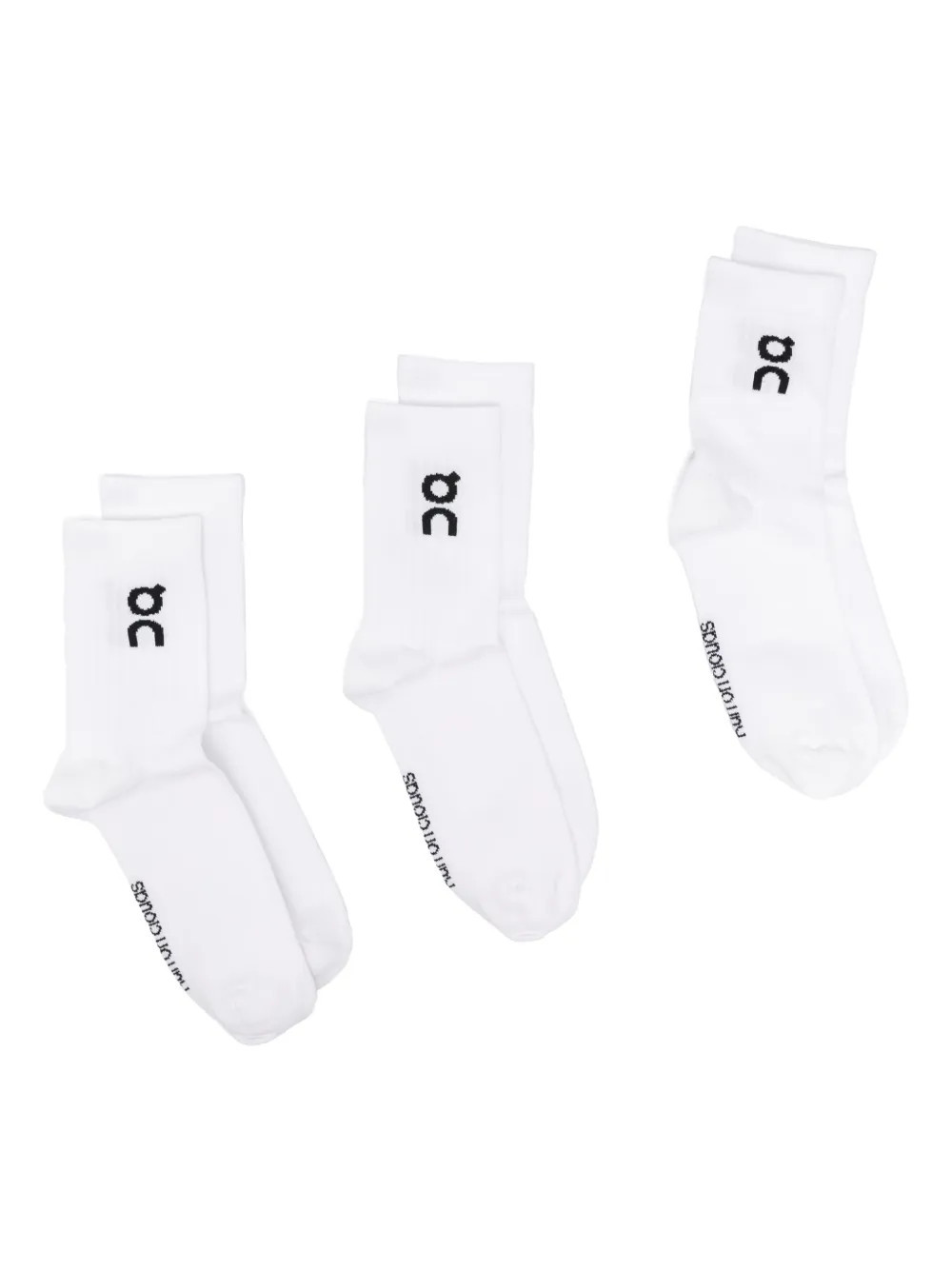 On Running High 3P socks - White | Farfetch Global