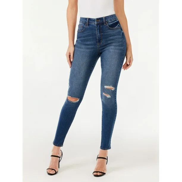 Sofia Jeans by Sofia Vergara Women's Rosa Super High Rise Jeans | Walmart (US)
