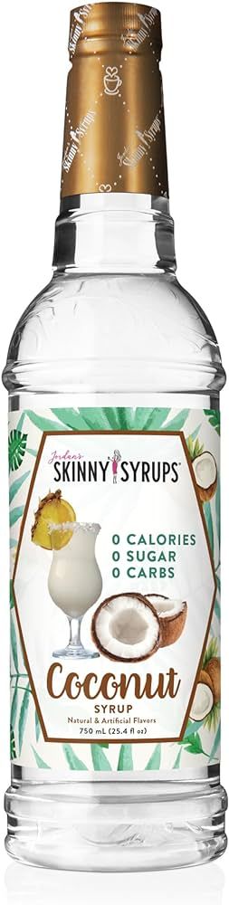Jordan's Skinny Mixes Sugar Free Syrup, Coconut Flavor, Fruit Flavored Water Enhancer, Drink Mix ... | Amazon (US)