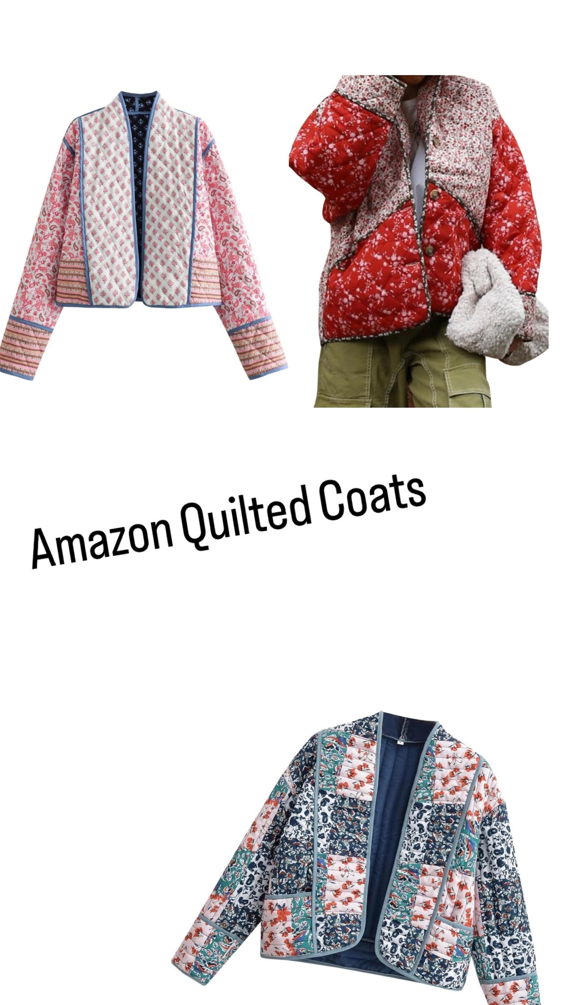 Amazon quilted coats 

#LTKfindsunder100 #LTKSeasonal #LTKmidsize