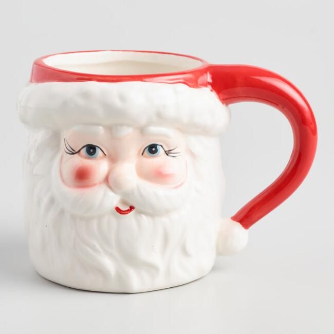 Jolly Santa Figure Mug | World Market