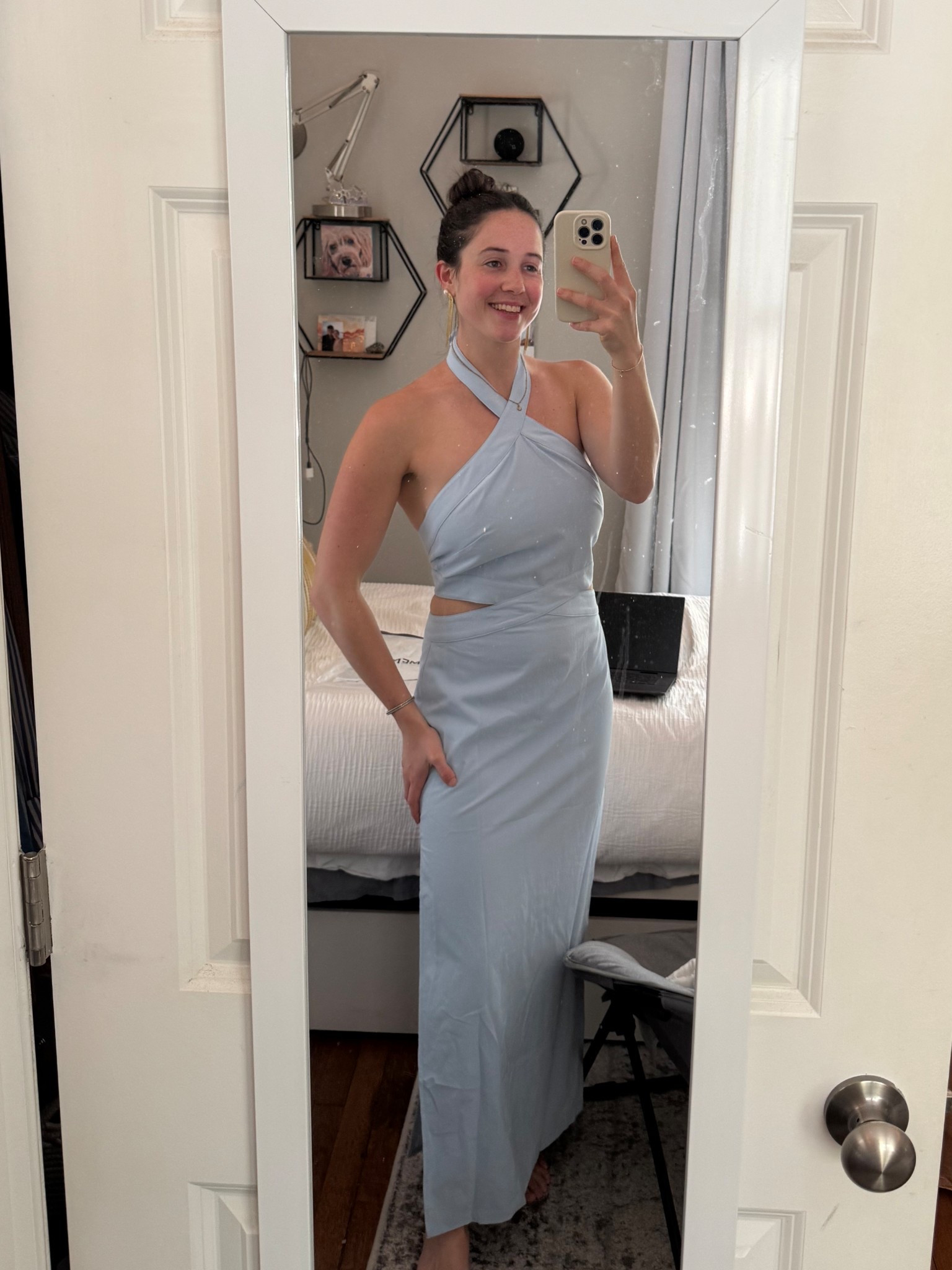 dress for my sisters’ rehearsal dinner next month! check my next post for the open back🩵💍 

#LTKWedding #LTKBeauty #LTKSeasonal