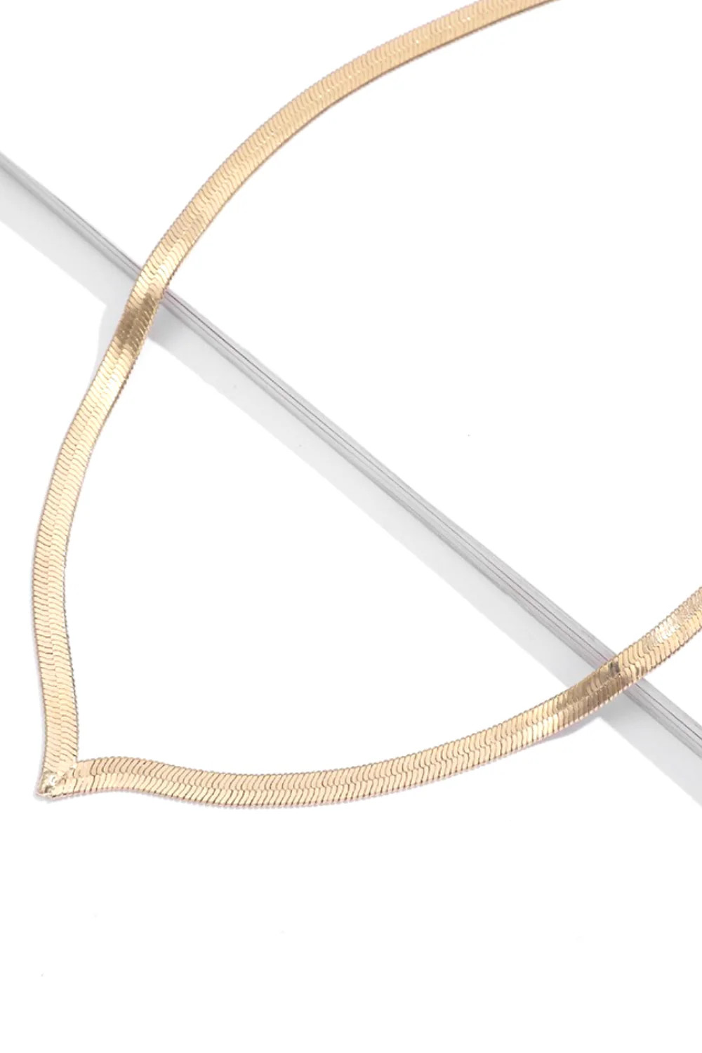 Asher Herringbone Necklace | The Styled Collection