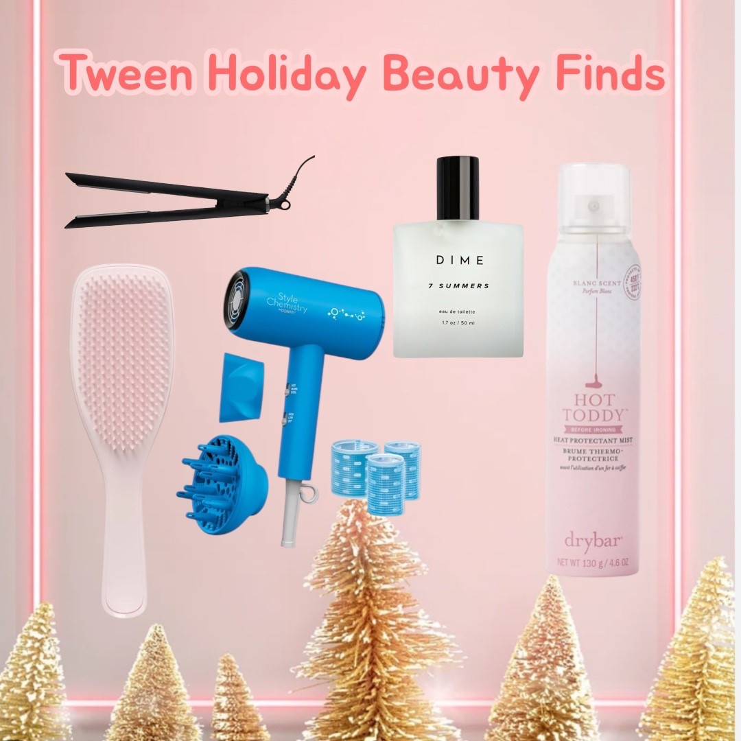 My tween beauty holiday list at Ulta on Sale!  I wanted a “Glass” perfume this year and love how clean Dime Beauty is

Tween influencer 
Tween girl


#LTKKids #LTKFindsUnder100 #LTKHoliday