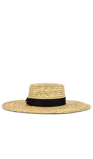 Lack of Color The Spencer Wide Brimmed Boater in Natural Woven Straw from Revolve.com | Revolve Clothing (Global)