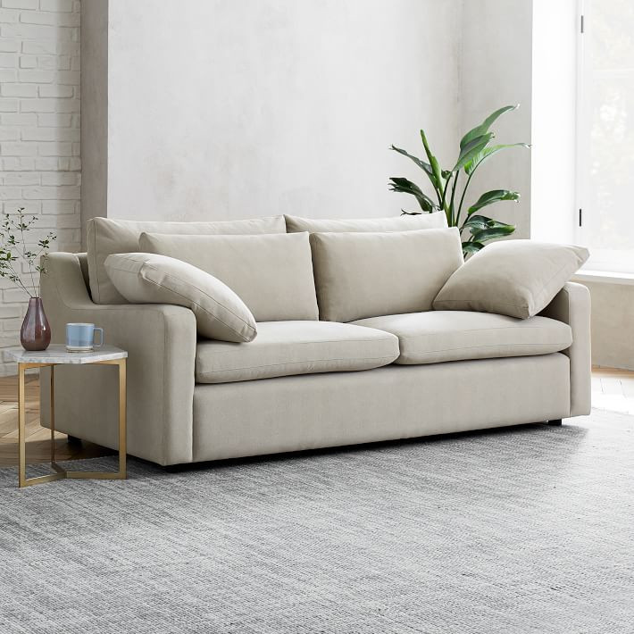 Harmony Swoop Arm Sofa (76"–92") | West Elm (US)