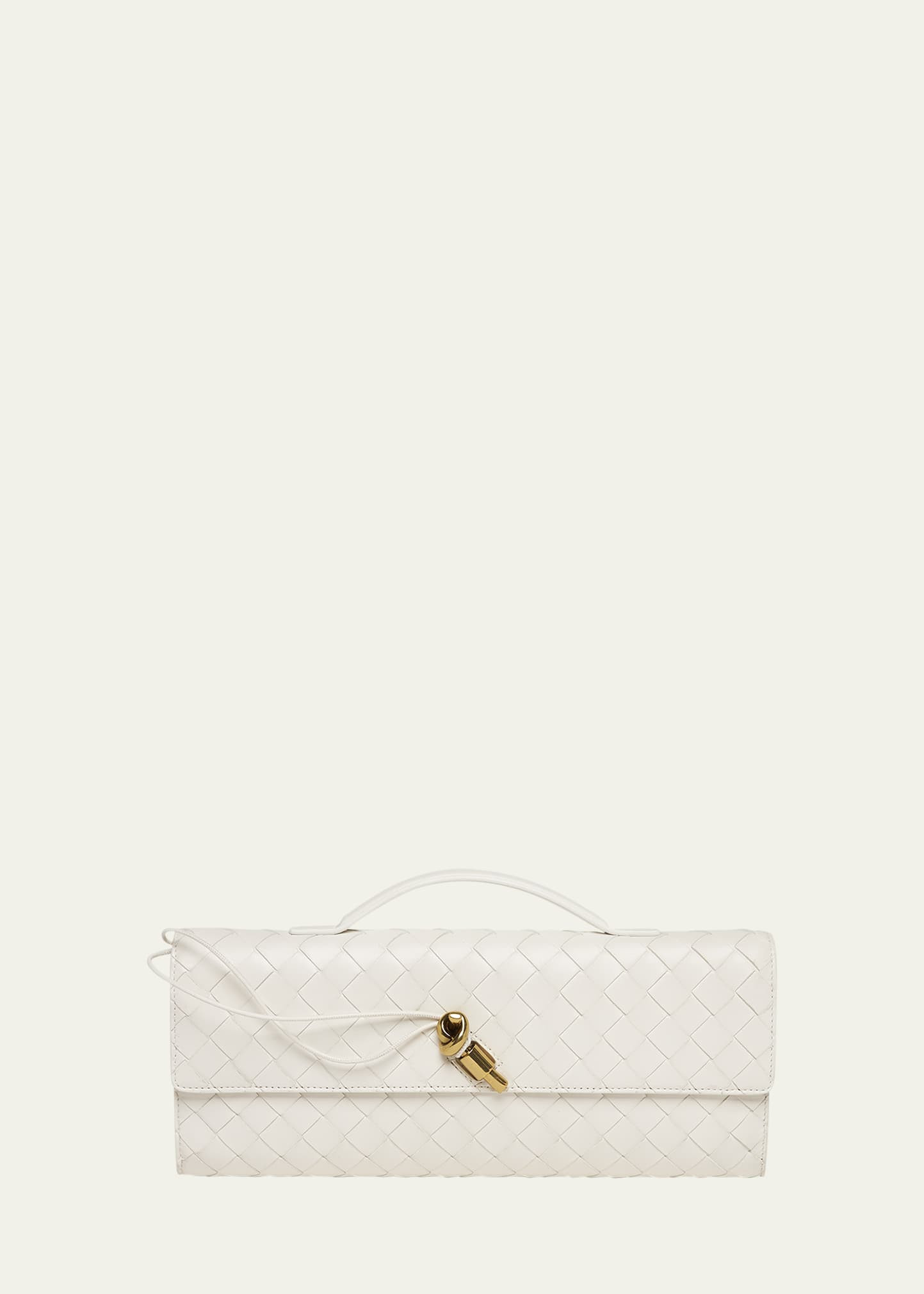 Bottega Veneta Long Andiamo Clutch Bag with Handle | Bergdorf Goodman