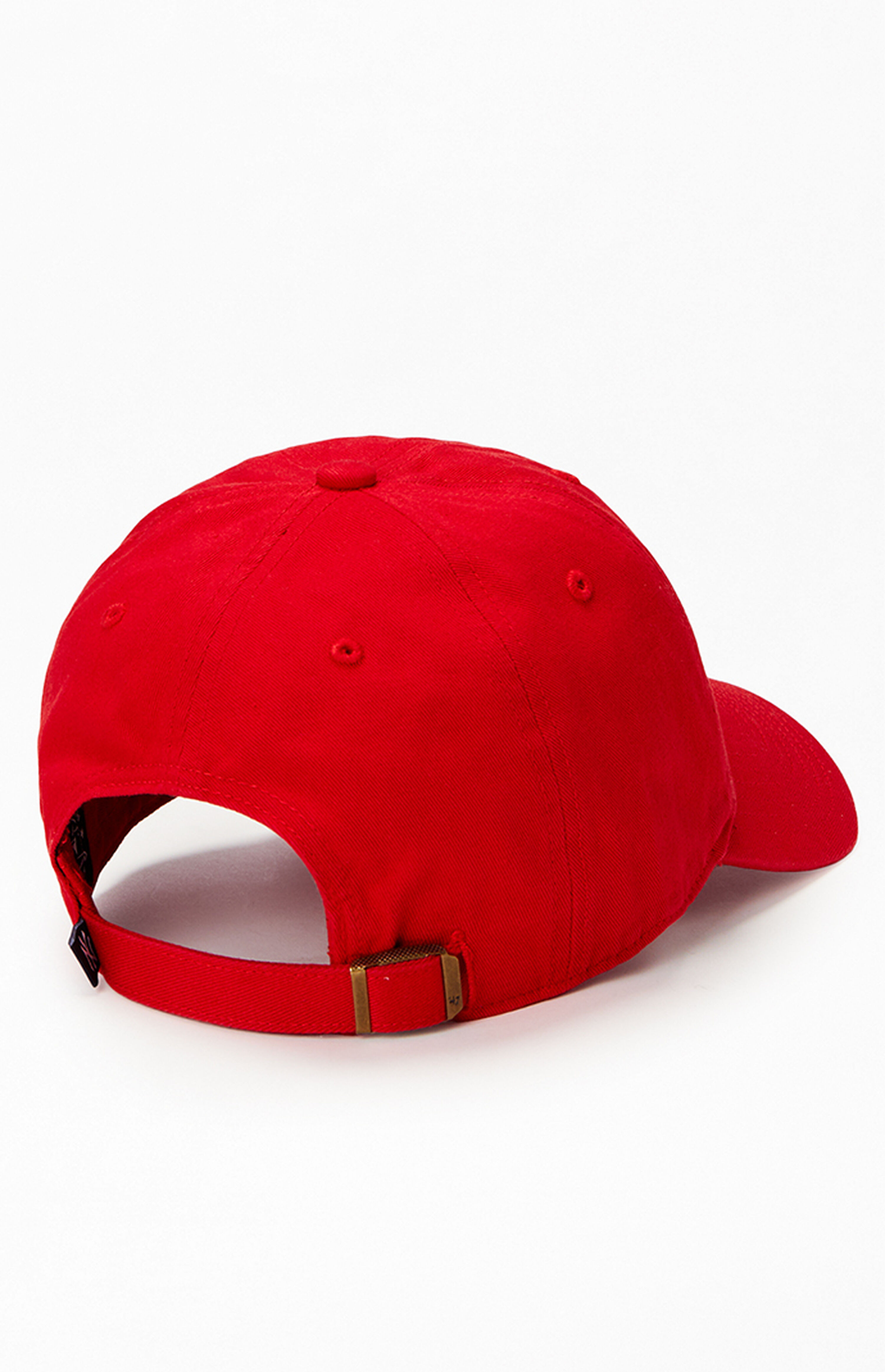 47 Brand Red NY Yankees Dad Hat | PacSun
