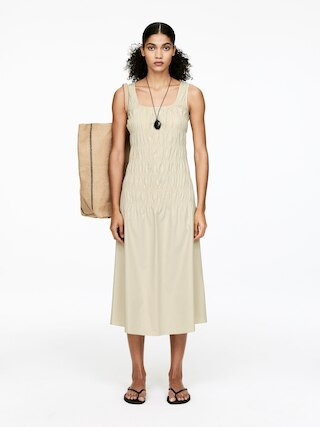 Smock Dress – Beige – Women – ARKET GB | Arket UK