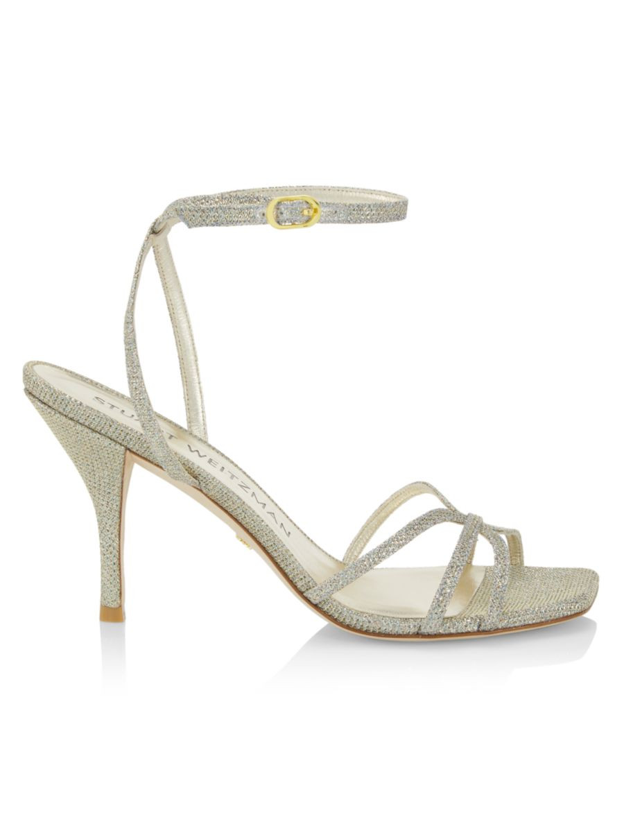 Barely There Shimmering Strappy Sandals | Saks Fifth Avenue
