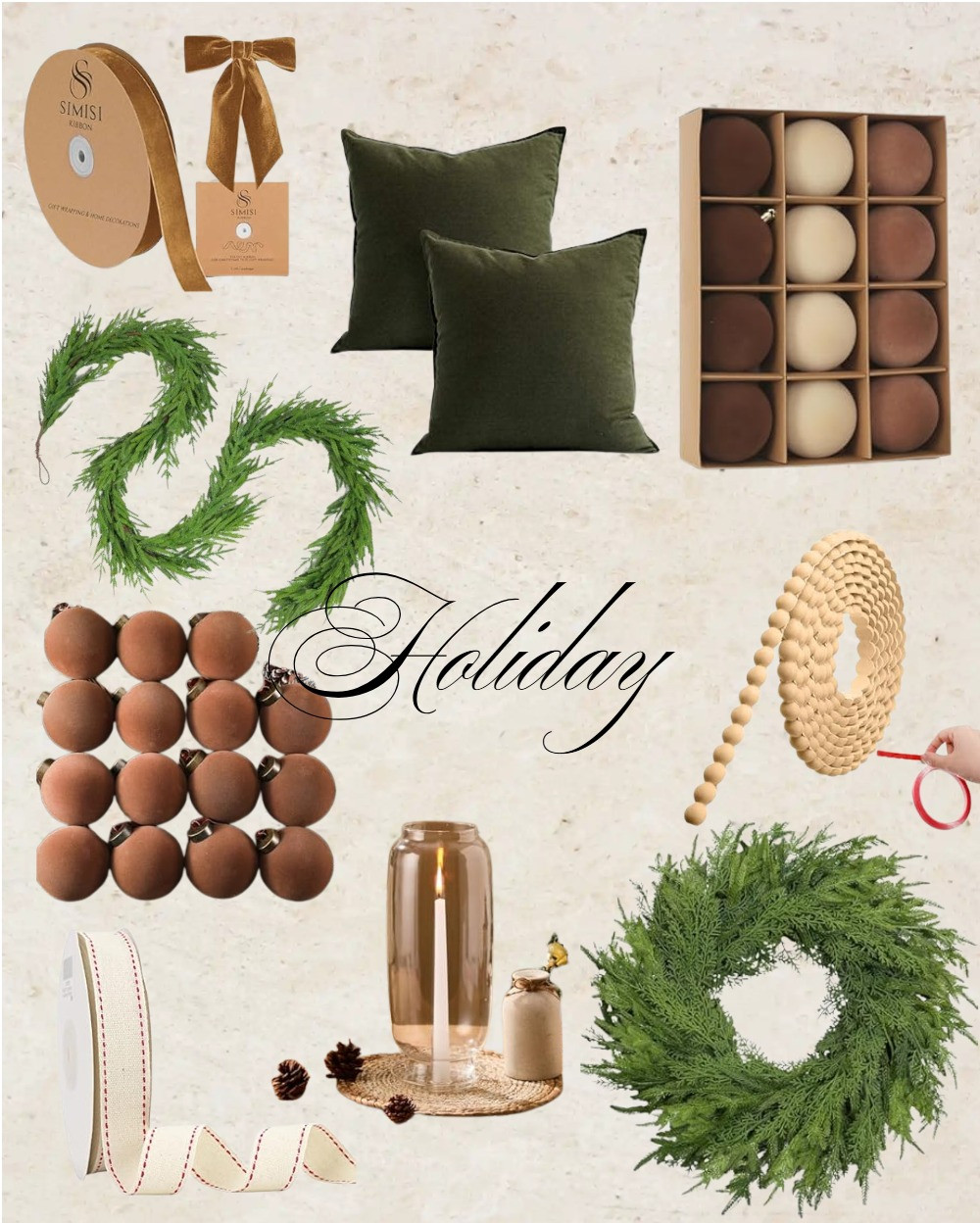 Neutral Holiday to warm the home  

 

#LTKHoliday #LTKSeasonal #LTKParties
