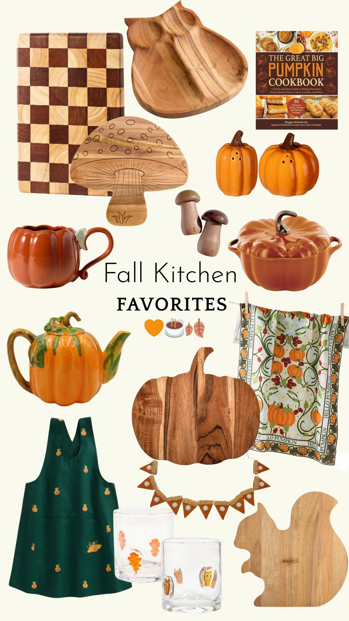 The cutest fall finds for the coziest kitchen 🎃🧡🍂☕️ the squirrel cutting board was an immediate add to cart 🐿️

#LTKHome #LTKSeasonal #LTKSaleAlert