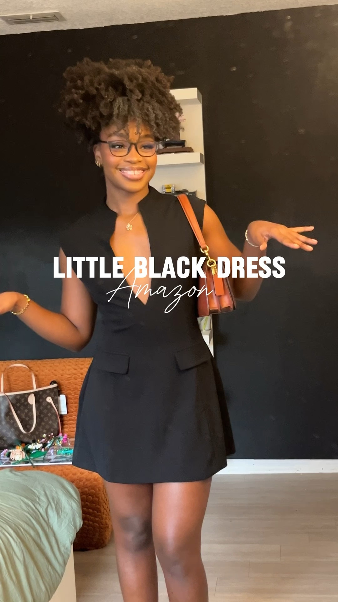 Little black dress. From Amazon, linked on my storefront. 

#LTKNYFW 

#LTKStyleTip #LTKBeauty
