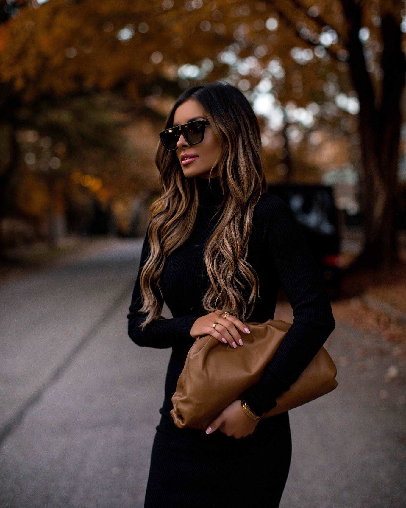 Fall outfit ideas
Favorite fall colors - black and chocolate brown
Black sweater dress / fall dress
Bottega veneta the pouch bag

#LTKSeasonal #LTKfindsunder100 #LTKstyletip