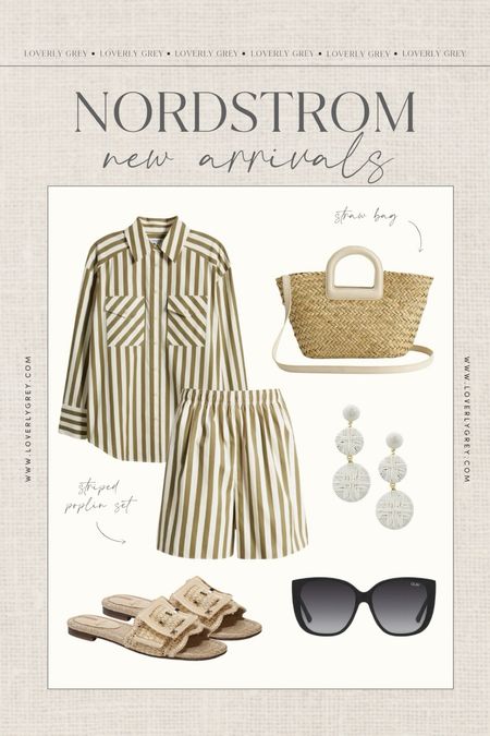 This striped set is so fun! This outfit would be cute for getting coffee or shopping on vacation! 

Loverly Grey, vacation looks, Nordstrom finds 

#LTKstyletip #LTKSeasonal