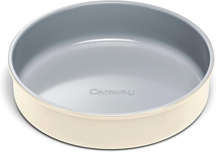 Caraway 9\u201d Circle Pan - Non-Stick Ceramic Coating - Free From Forever Chemicals - Perfect fo... | Amazon (US)