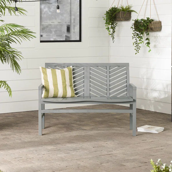 Harbison Acacia Outdoor Bench | Wayfair North America