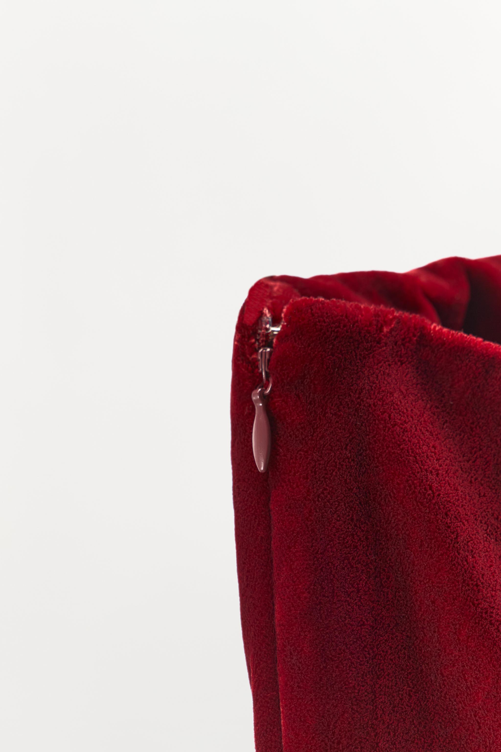 LIMITED EDITION VELVET BANDEAU DRESS | Zara UK