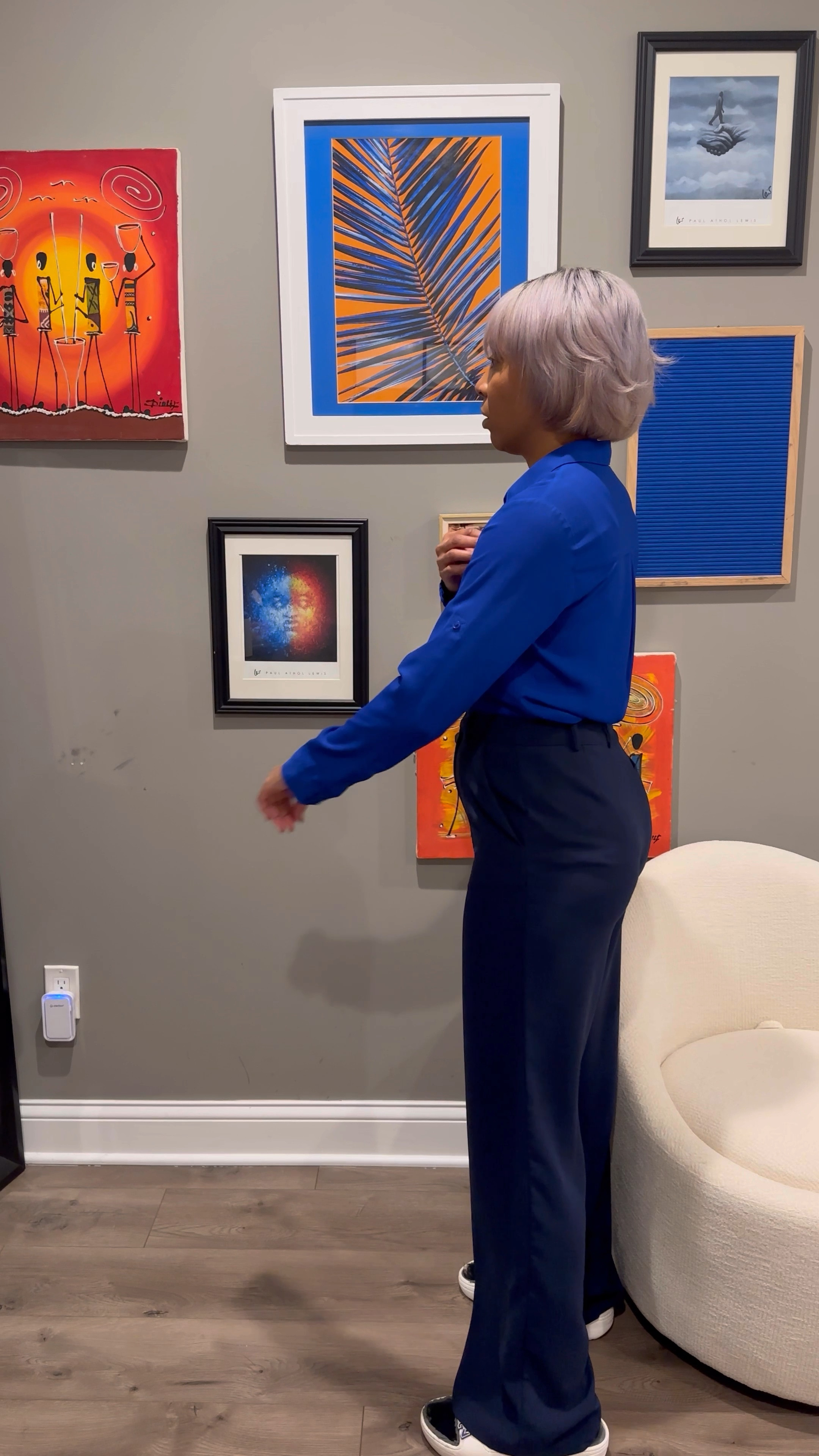 Who says business casual can’t have a little edge? 💙  Blue on blue, with a touch of street style—because Air Max’s go with everything. 😉 #OfficeChic #StreetStyle #LTKWorkwear”

#LTKShoeCrush #LTKStyleTip #LTKBeauty