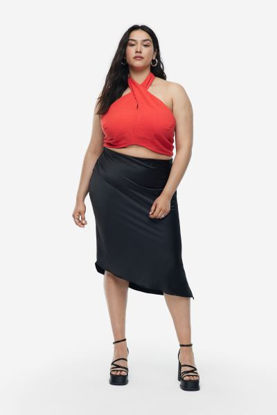 Halterneck Crop Top | H&M (US + CA)