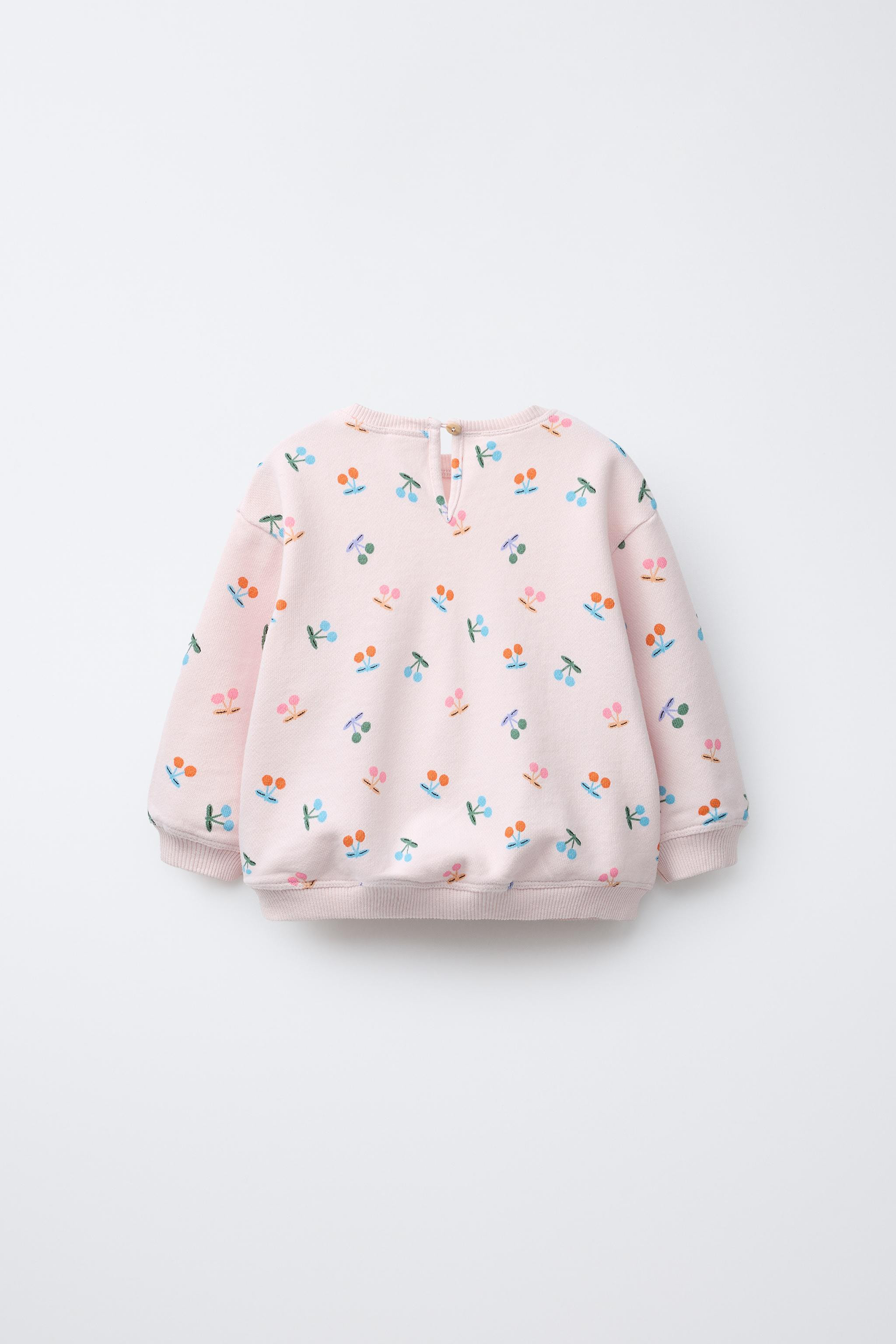 CHERRY PRINT SWEATSHIRT | Zara US