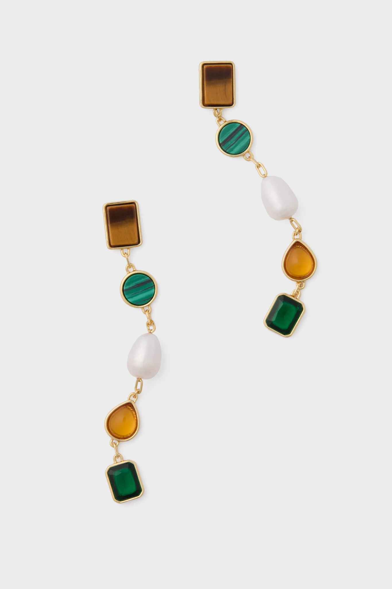 Gemstone Drop Delaney Earrings | Tuckernuck (US)