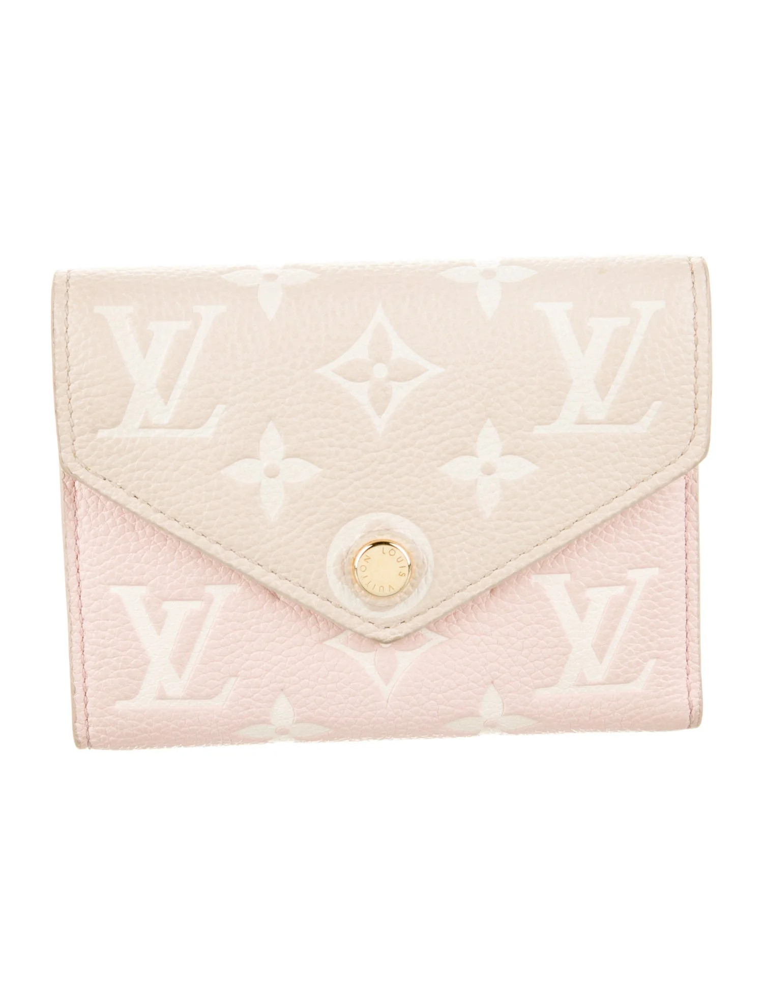 Monogram Pattern Empreinte Leather Victorine Wallet | The RealReal