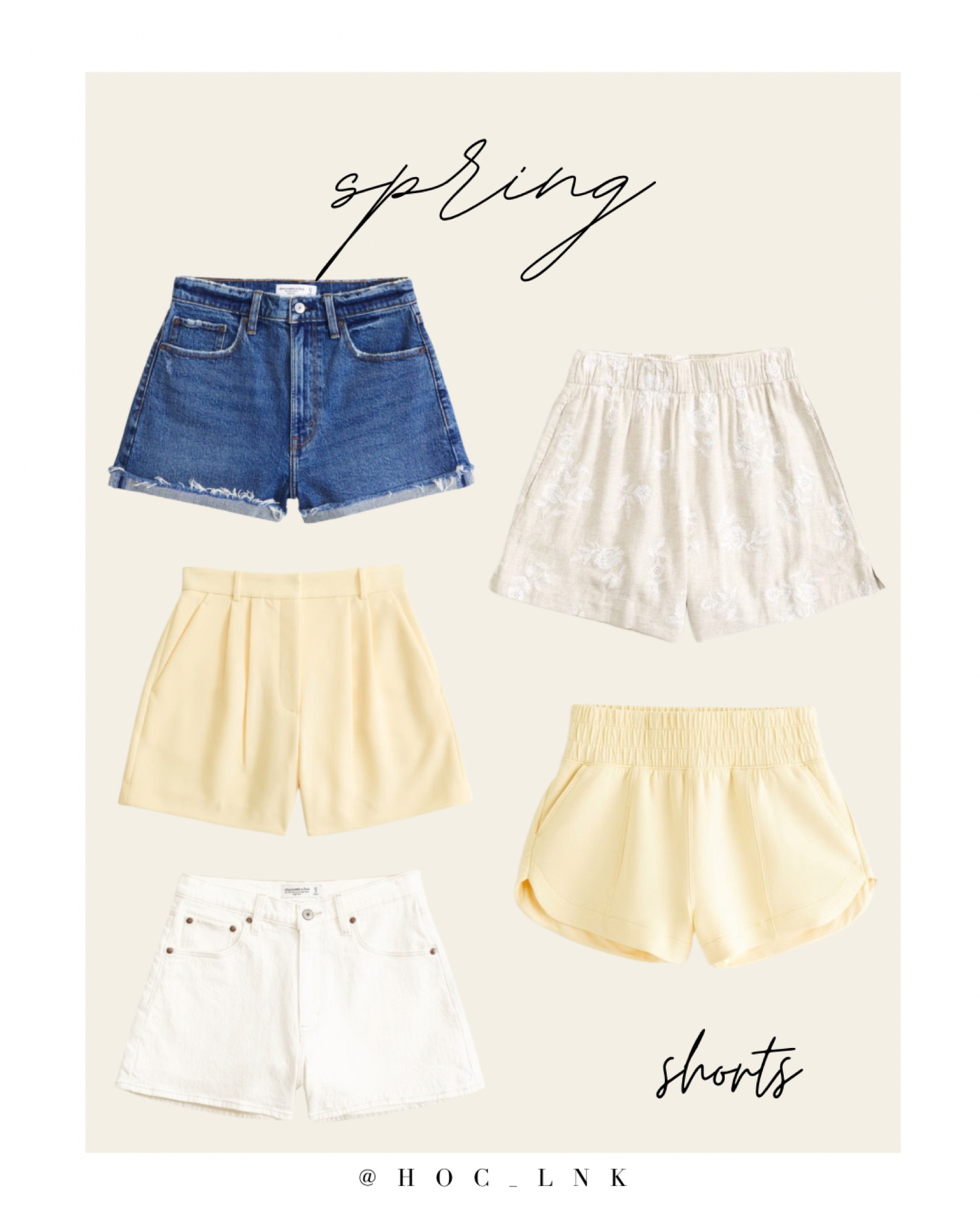 Spring Shorts🌷

#LTKStyleTip #LTKSeasonal #LTKFindsUnder100