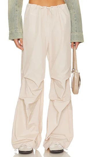 Ayla Parachute Pant in Beige | Revolve Clothing (Global)