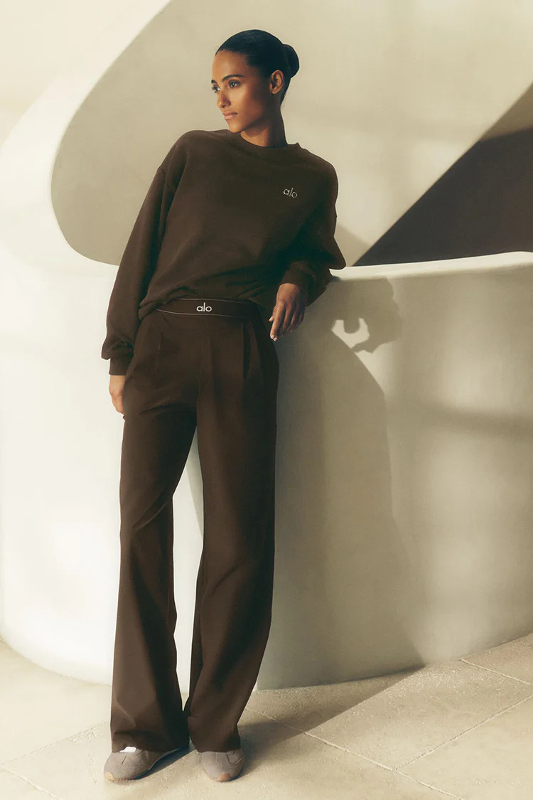 Suit Up Trouser (Regular) - Black | Alo Yoga (US)