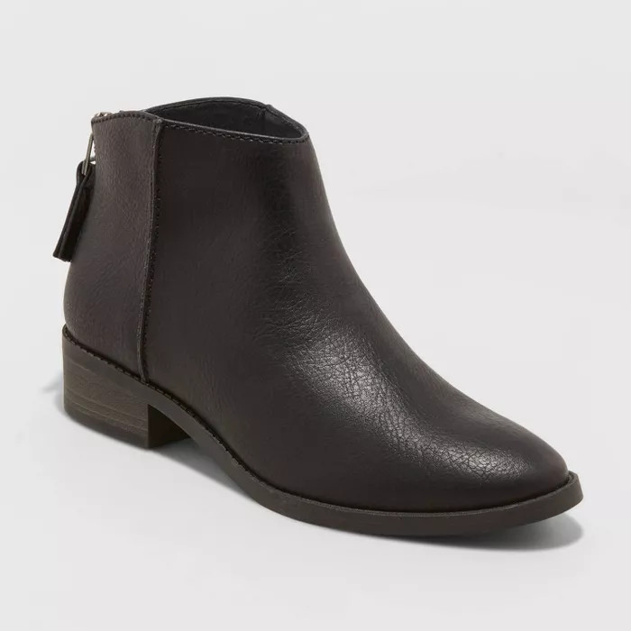 Women's Emma Ankle Bootie - Universal Thread™ Black | Target