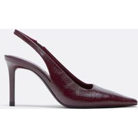 Stradivarius Basic high-heel shoes BURGUNDY 5 | Stradivarius (UK)