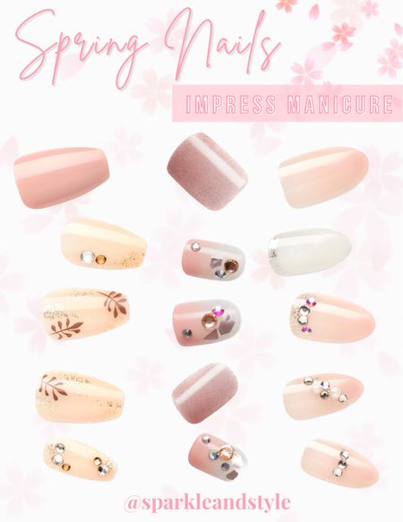 Adorable press on nails for the Spring! 💅🏼

Nude nails, nude sparkly nails, ombré nails

#LTKbeauty #LTKFind #LTKstyletip