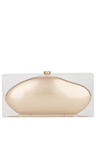 Cult Gaia Annika Clutch in Metallic Bronze. | Revolve Clothing (Global)