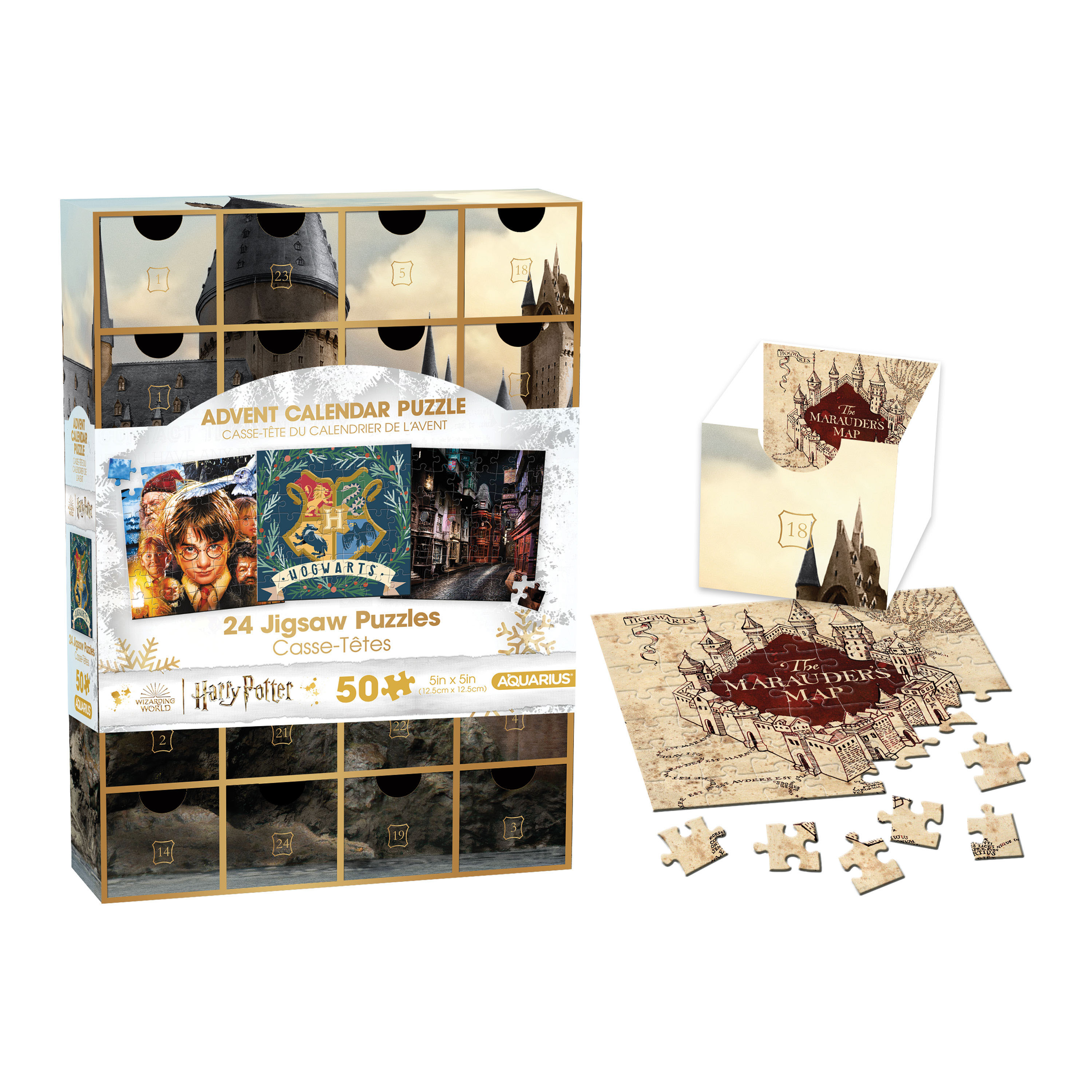 Harry Potter 50 Piece Puzzle Advent Calendar | World Market